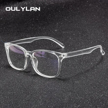 Load image into Gallery viewer, Oulylan Transparent Eyeglasses Women Men Anti Blue Light Glasses Frames Female Male Computer Eyewear Clear Optical Myopia Frame