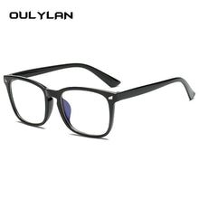 Load image into Gallery viewer, Oulylan Transparent Eyeglasses Women Men Anti Blue Light Glasses Frames Female Male Computer Eyewear Clear Optical Myopia Frame