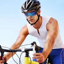 Carica l&#39;immagine nel visualizzatore di Gallery, Outdoor Men Cycling Sunglasses Road Bicycle Mountain Riding Running Sports Glasses Goggles Eyewear Sun Glasses UV400