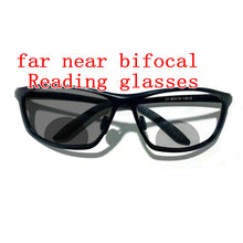 Load image into Gallery viewer, Outdoor Photochromic Bifocal Reading Glasses Multifocal Near Far Aluminum Magnesium Presbyopic Glasses for Men Sport Driving NX