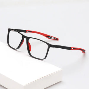 Outdoor Photochromic TR90 Myopia Glasses Men Women Anti-Blue Ray Customizable Prescription Glasses External Sunshade Full frame