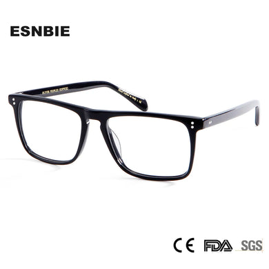 Ov Designer Men'S Square Eyeglasses Frame Man Acetate Vintage Eye Glasses Frame For Women Prescription Glasses Spetacle Eyewear