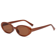 Load image into Gallery viewer, Oval Retro Sunglasses Women Men Designer Vintage Sun Glasses Female Male Mirror Punk Outdoors Shades Oculos De Sol
