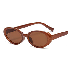 Load image into Gallery viewer, Oval Retro Sunglasses Women Men Designer Vintage Sun Glasses Female Male Mirror Punk Outdoors Shades Oculos De Sol