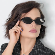 Load image into Gallery viewer, Oval Retro Sunglasses Women Men Designer Vintage Sun Glasses Female Male Mirror Punk Outdoors Shades Oculos De Sol