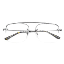 Load image into Gallery viewer, Oversize Metal Square Eyeglasses Frame for Men Big Fat Face Diopter Spectacles for Men Raees Shahrukh Khan Movie Eyewear Frame