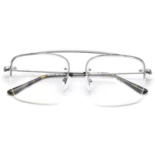 Load image into Gallery viewer, Oversize Metal Square Eyeglasses Frame for Men Big Fat Face Diopter Spectacles for Men Raees Shahrukh Khan Movie Eyewear Frame
