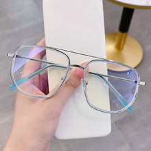 Load image into Gallery viewer, Oversized Finished Myopia Glasses Men Women Double Beam
Shortsighted Eyeglasses Computer Eyewear Diopter -1.0 1.5 2.0 2.5 To -4
