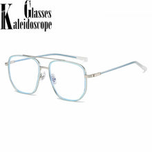 Load image into Gallery viewer, Oversized Finished Myopia Glasses Men Women Double Beam
Shortsighted Eyeglasses Computer Eyewear Diopter -1.0 1.5 2.0 2.5 To -4