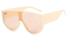 Load image into Gallery viewer, Oversized Pilot Sunglasses Women Classic Big Frame One Piece Sun Glasses Retro Vintage Shades Lady 2023 Oculos Gafas