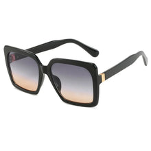 Load image into Gallery viewer, Oversized Shades Sunglasses Women Black Square Sun Glasses Male Vintage Retro Glasses Female Women Lentes De Sol Hombre
