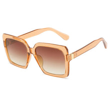 Load image into Gallery viewer, Oversized Shades Sunglasses Women Black Square Sun Glasses Male Vintage Retro Glasses Female Women Lentes De Sol Hombre