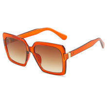 Load image into Gallery viewer, Oversized Shades Sunglasses Women Black Square Sun Glasses Male Vintage Retro Glasses Female Women Lentes De Sol Hombre