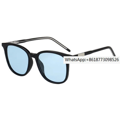 P28164 Personality Network Popular Popular Glasses Box Sunglasses Anti UV Sunshade Leisure Sun