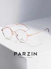 Load image into Gallery viewer, PARZIN Titanium Myopia Optical Glasses Frame Men Round Women Prescription Eyeglasses Frame  Korean Eyewear 61021