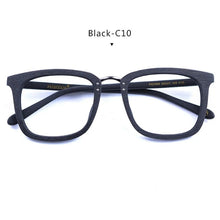 Load image into Gallery viewer, POSESION Glasses Frames only for Men Square Wood Myopia Prescription Eyeglasses Male Optical Frame Eyewear oculos grau masculino