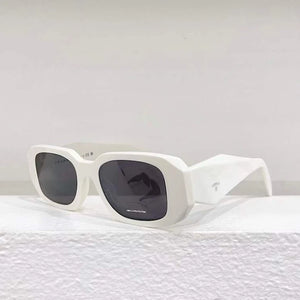 PRA SPR 17W-F Rectangular Sunglasses 128S Men Women Classic Designer Eyeglasses   Handmade Glasses Premium Eyewear