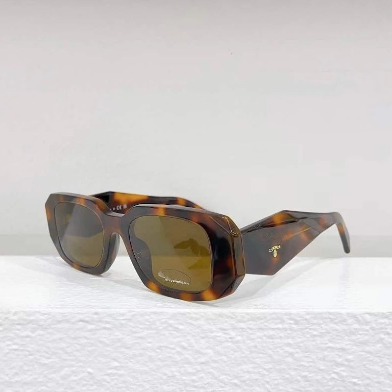 PRA SPR 17W-F Rectangular Sunglasses 128S Men Women Classic Designer Eyeglasses   Handmade Glasses Premium Eyewear