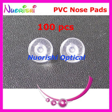 Load image into Gallery viewer, PV40  eyeglasses pvc nose pads 9mm Push-in type  glasses accessories