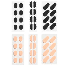 Load image into Gallery viewer, Pairs 1.5mm Adhesive Glasses Holder Skin Color/Black Soft Foam Eyeglasses Nosepads Self-adhesive EVA Nose Pads Non-slip