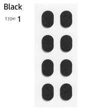 Load image into Gallery viewer, Pairs 1.5mm Adhesive Glasses Holder Skin Color/Black Soft Foam Eyeglasses Nosepads Self-adhesive EVA Nose Pads Non-slip