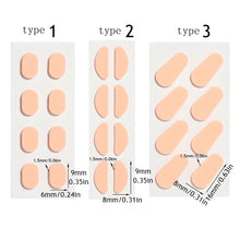 Load image into Gallery viewer, Pairs 1.5mm Adhesive Glasses Holder Skin Color/Black Soft Foam Eyeglasses Nosepads Self-adhesive EVA Nose Pads Non-slip