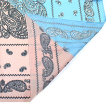 Load image into Gallery viewer, Paisley Bandana Square Silk Scarf Satin Winter Scarves For Women Men Print Pastel Luxury Patchwork Ladies Decorative 70cm x 70cm