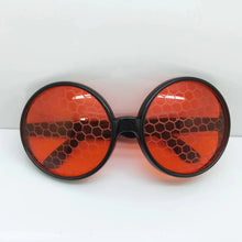 Load image into Gallery viewer, Party Funny Design Glasses Ball Fun Glasses Round Lens Honeycomb Glasses