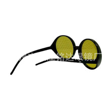 Load image into Gallery viewer, Party Funny Design Glasses Ball Fun Glasses Round Lens Honeycomb Glasses