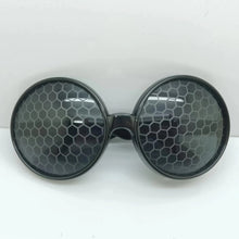 Load image into Gallery viewer, Party Funny Design Glasses Ball Fun Glasses Round Lens Honeycomb Glasses
