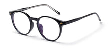 Load image into Gallery viewer, Peekaboo female round glasses frame for men korean retro candy color blue light blocking glassess for women TR90 clear lens