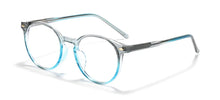 Load image into Gallery viewer, Peekaboo female round glasses frame for men korean retro candy color blue light blocking glassess for women TR90 clear lens