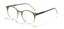 Load image into Gallery viewer, Peekaboo female round glasses frame for men korean retro candy color blue light blocking glassess for women TR90 clear lens