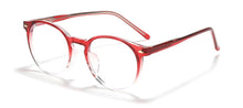 Load image into Gallery viewer, Peekaboo female round glasses frame for men korean retro candy color blue light blocking glassess for women TR90 clear lens