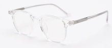 Load image into Gallery viewer, Peekaboo korean  tr90 glasses female clear lens acetate square glasses frame for men brown black retro style accessories