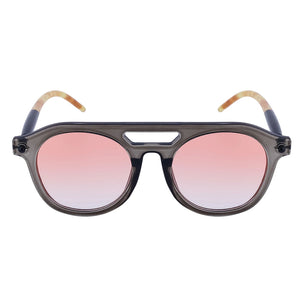 Peekaboo retro style oval sunglasses for women leopard orange ladies sun glasses for men uv400 female decoration 2024