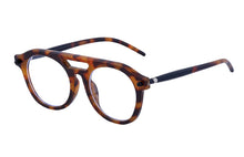 Load image into Gallery viewer, Peekaboo retro style oval sunglasses for women leopard orange ladies sun glasses for men uv400 female decoration 2024