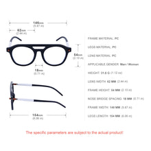 Load image into Gallery viewer, Peekaboo retro style oval sunglasses for women leopard orange ladies sun glasses for men uv400 female decoration 2024