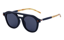Load image into Gallery viewer, Peekaboo retro style oval sunglasses for women leopard orange ladies sun glasses for men uv400 female decoration 2024