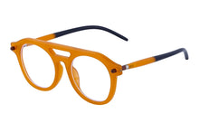 Load image into Gallery viewer, Peekaboo retro style oval sunglasses for women leopard orange ladies sun glasses for men uv400 female decoration 2024