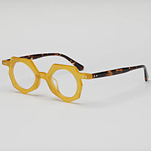 Load image into Gallery viewer, Personality Oval acetate eyeglasses Myopia Prescription glasses frame Men designer brand women eyewear