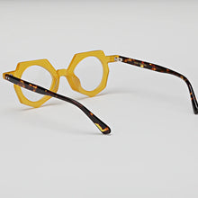 Load image into Gallery viewer, Personality Oval acetate eyeglasses Myopia Prescription glasses frame Men designer brand women eyewear