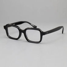 Load image into Gallery viewer, Personalized Retro Rectangular Glasses Frame 129F Men Women Classic Handmade Eyeglasses Top Quality Premium Prescription Eyewear