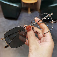 Load image into Gallery viewer, Photochromic Eyeglasses Anti Radiation Metal Frame Transitional Sunglasses Anti Blue Light INS Computer Eyewear