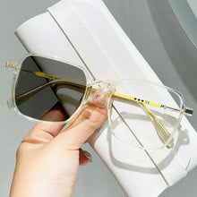Load image into Gallery viewer, Photosensitive Discoloration Anti-Blue Light Glasses Blue Ray Blocking Ultralight Computer Goggles Eye Protection Metal