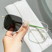 Load image into Gallery viewer, Photosensitive Discoloration Anti-Blue Light Glasses Blue Ray Blocking Ultralight Computer Goggles Eye Protection Metal