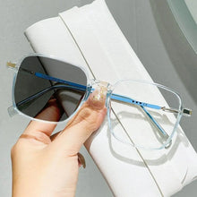 Load image into Gallery viewer, Photosensitive Discoloration Anti-Blue Light Glasses Blue Ray Blocking Ultralight Computer Goggles Eye Protection Metal