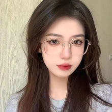 Load image into Gallery viewer, Photosensitive Discoloration Anti-Blue Light Glasses Blue Ray Blocking Ultralight Computer Goggles Eye Protection Metal
