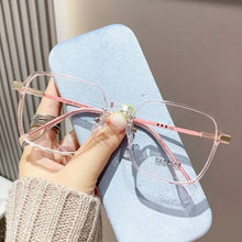 Load image into Gallery viewer, Photosensitive Discoloration Anti-Blue Light Glasses Blue Ray Blocking Ultralight Computer Goggles Eye Protection Metal