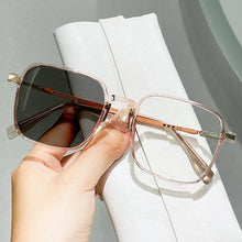 Load image into Gallery viewer, Photosensitive Discoloration Anti-Blue Light Glasses Blue Ray Blocking Ultralight Computer Goggles Eye Protection Metal